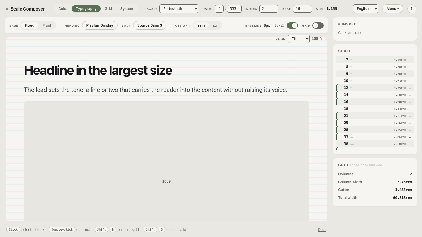 A serif display face paired with a humanist sans body face, shown as headline and paragraph specimen text at real scale sizes